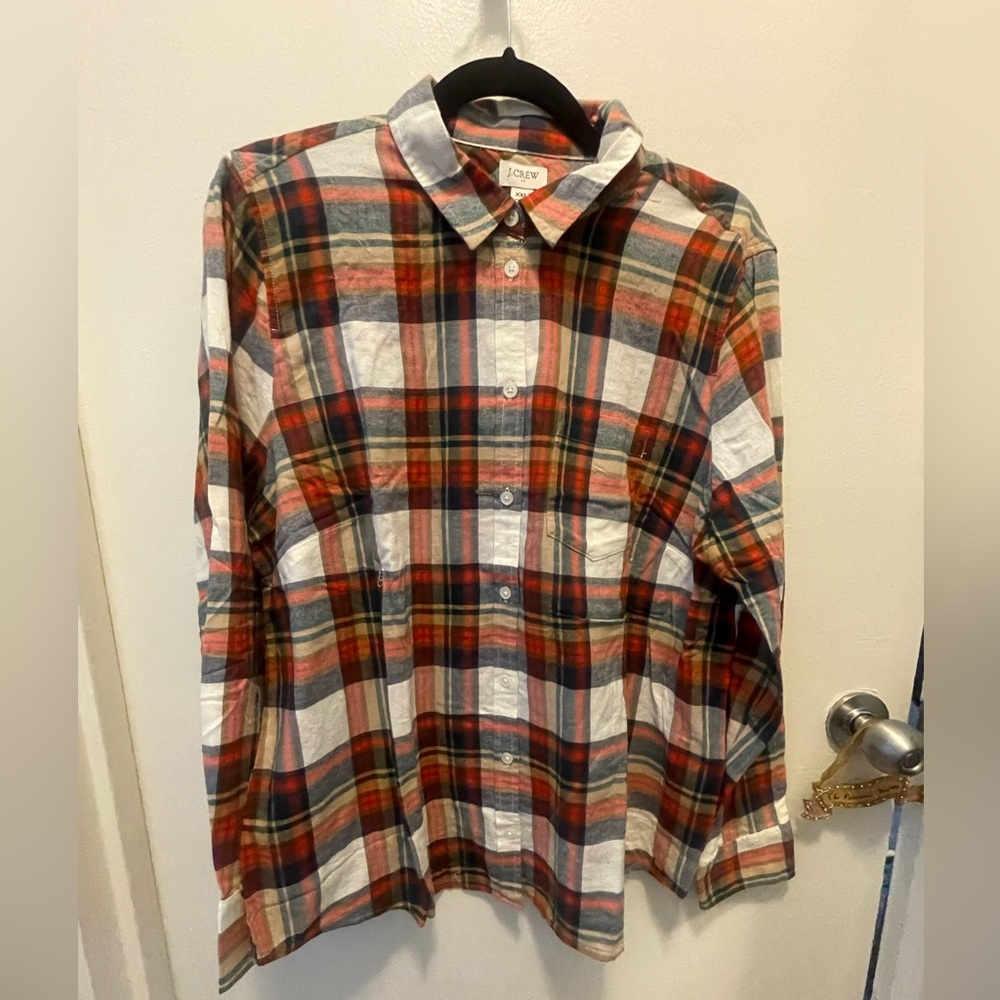NWT - JCrew Plaid Flannel Shirt